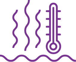 Water heating icon